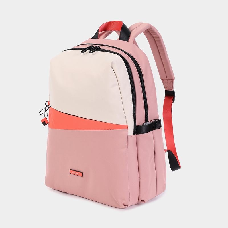 Pink Orange Women's Hedgren Cosmos Backpacks | XXI7035XL