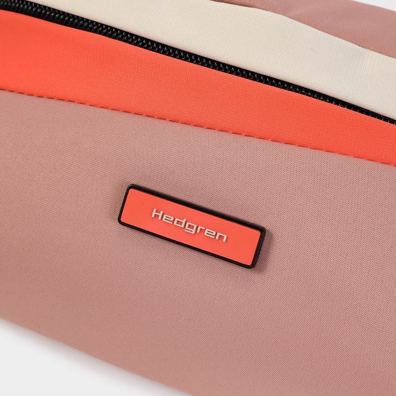 Pink Orange Women's Hedgren Halo Belt Bags | TOG1873RG