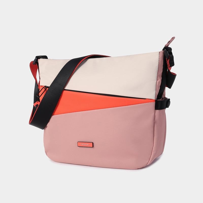 Pink Orange Women's Hedgren Milky Way Crossbody Bags | ITF5669EU