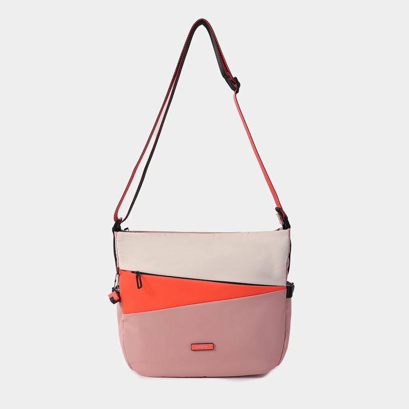 Pink Orange Women's Hedgren Milky Way Crossbody Bags | ITF5669EU