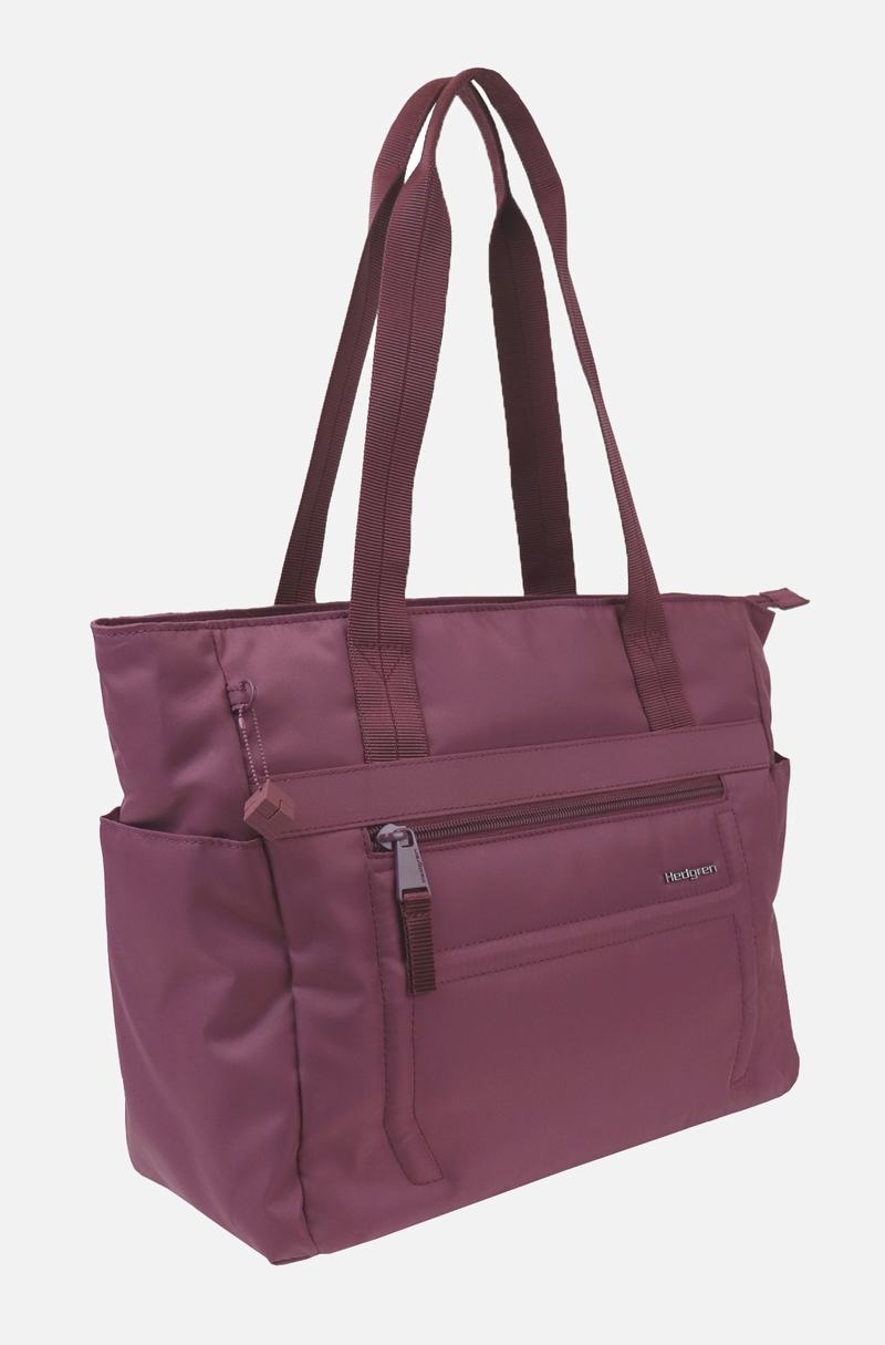 Pink Women's Hedgren Keel Tote Bags | IWT8622DM