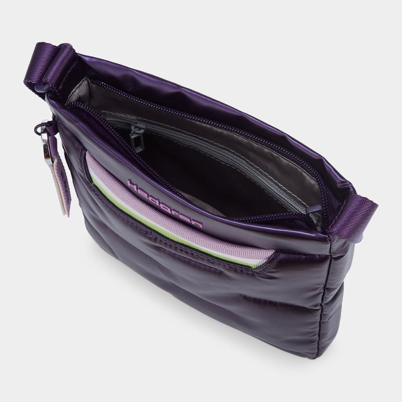 Purple Deep Blue Women's Hedgren Cushy Crossbody Bags | NWF152XB