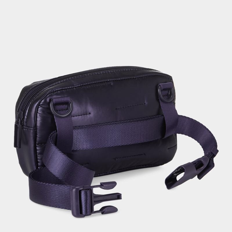 Purple Deep Blue Women's Hedgren Snug Belt Bags | UQQ8795TJ