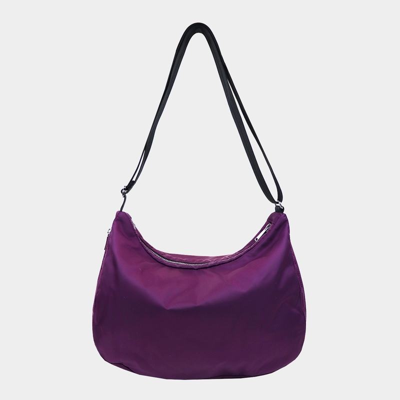 Purple Women's Hedgren Ann Crossbody Bags | DEV214JW