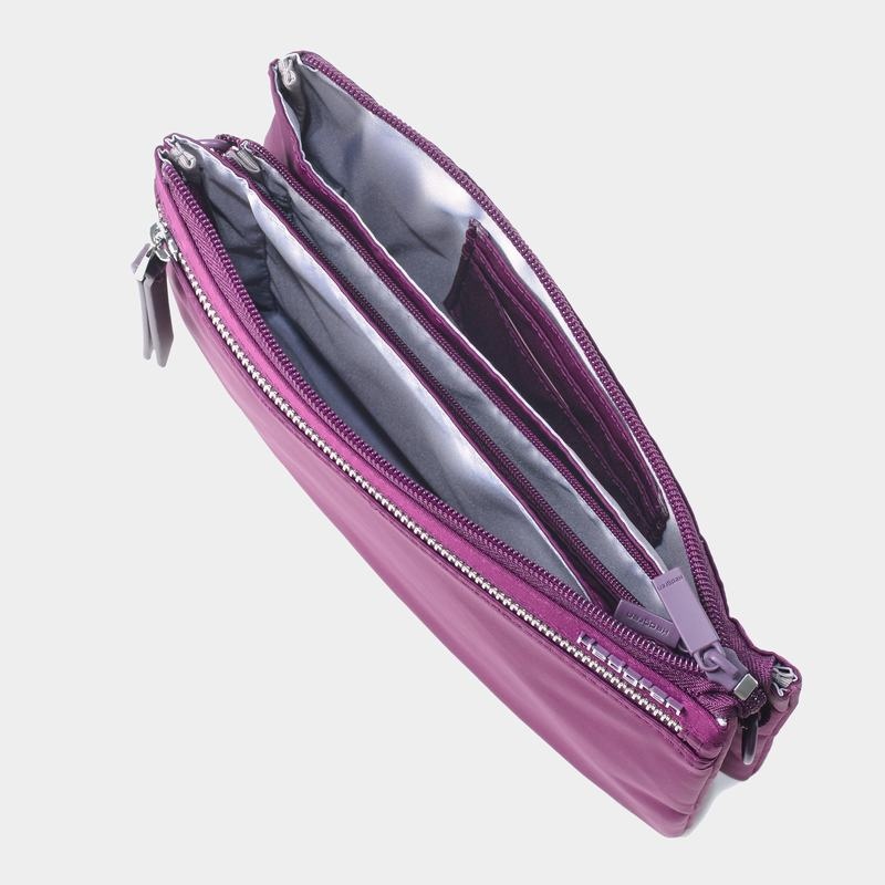 Purple Women's Hedgren Emma Crossbody Bags | RXI8168PV