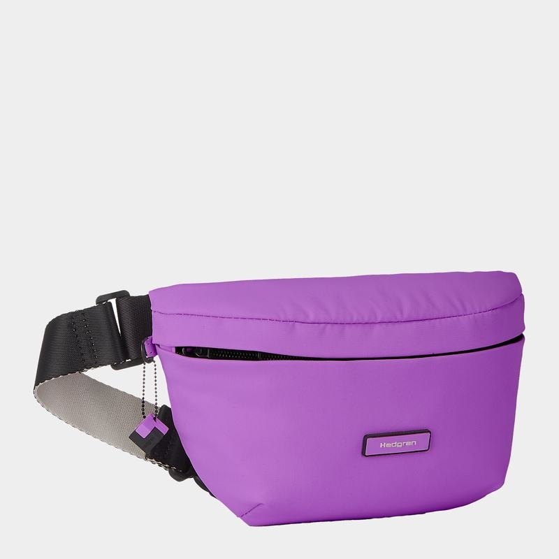 Purple Women's Hedgren Halo Belt Bags | XFB2087SX