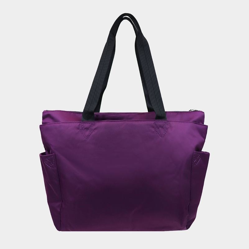 Purple Women's Hedgren Margaret Sustainably Made Tote Bags | HXN1282TM