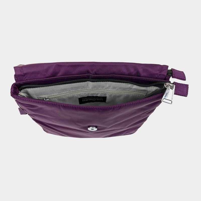 Purple Women's Hedgren Victoria Sustainably Made Crossbody Bags | UNZ3177AQ