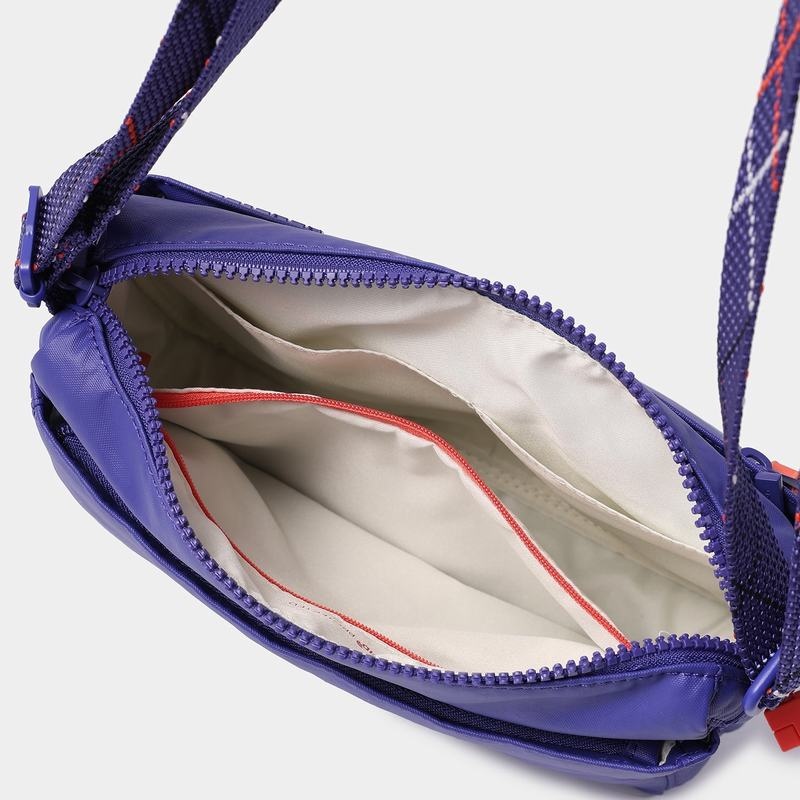 Royal Blue Women's Hedgren Eye Shoulder Bags | XBU6639EY