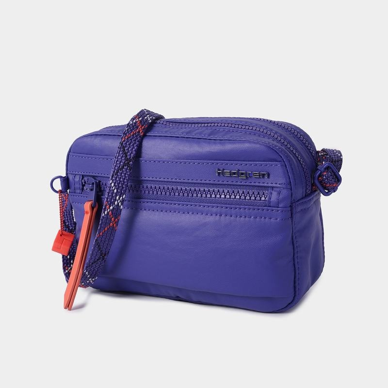 Royal Blue Women's Hedgren Maia Crossbody Bags | CDP9333SA