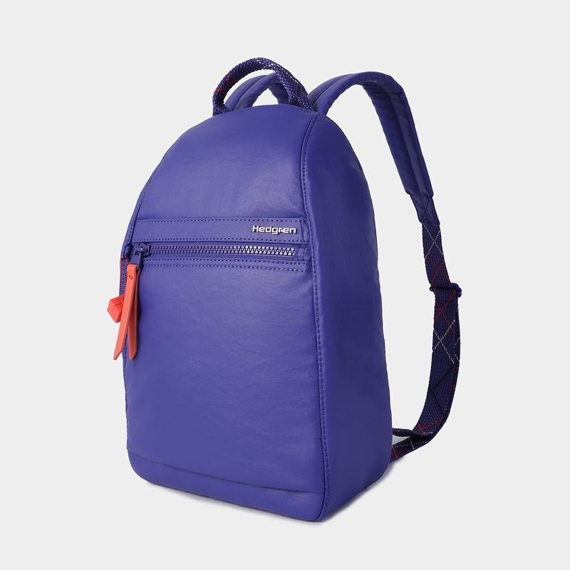 Royal Blue Women's Hedgren Vogue Backpacks | OAT7236QX