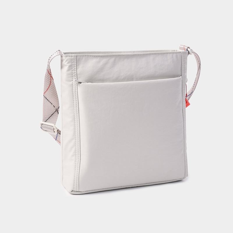 White Grey Women's Hedgren Orva Crossbody Bags | SSF9315EA