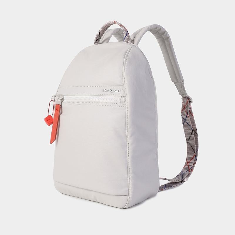 White Grey Women's Hedgren Vogue Backpacks | NTA9386VW