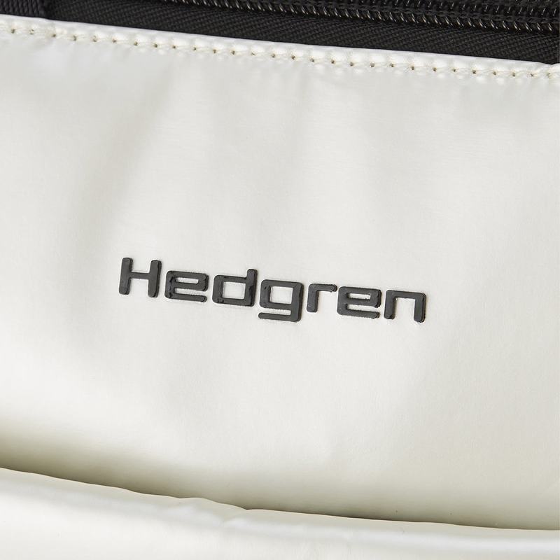 White Women's Hedgren Comfy Backpacks | ZSS5795KA