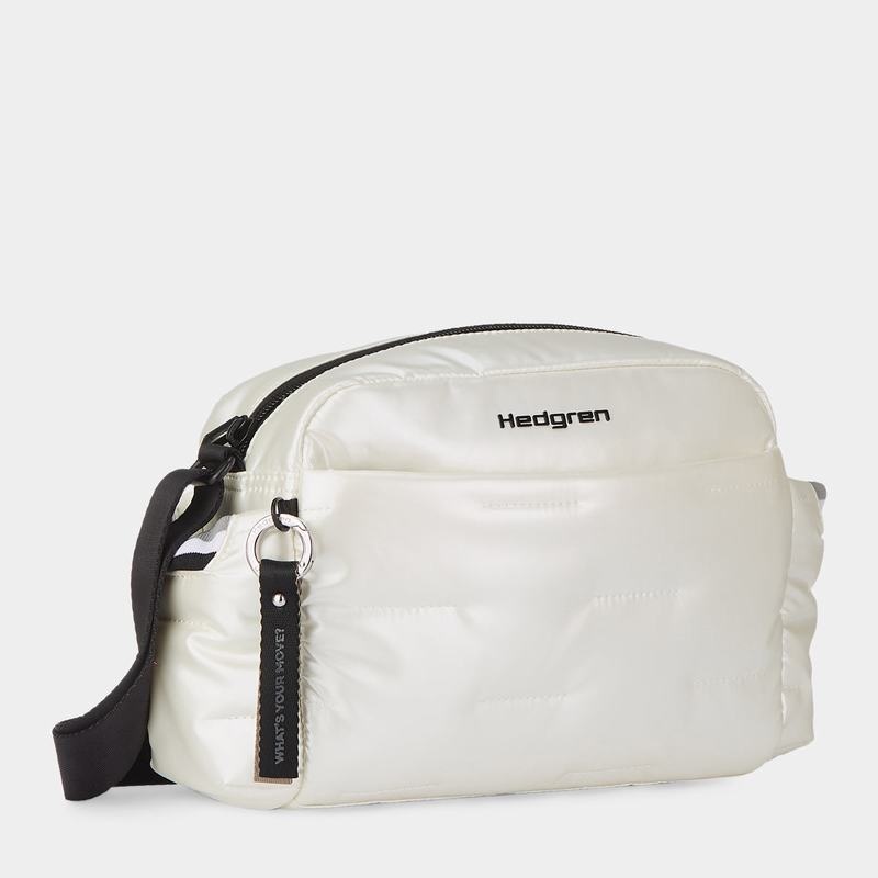 White Women's Hedgren Cozy Shoulder Bags | CBC1015OJ