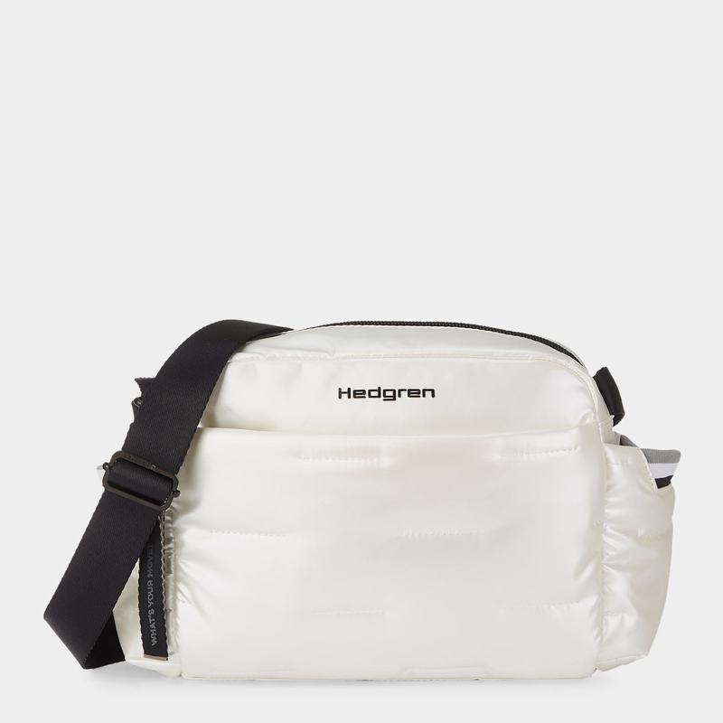 White Women\'s Hedgren Cozy Shoulder Bags | CBC1015OJ