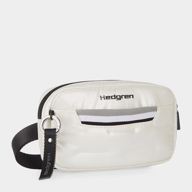 White Women's Hedgren Snug Belt Bags | YMK2194AV